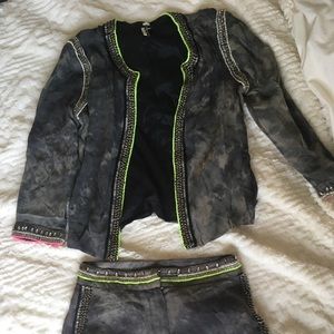 Top Shop jacket / shorts set